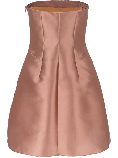 Bustier minidress in mikado ALBERTA FERRETTI | AFA040266250176